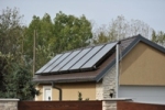 Průhonice - solární systém pro přitápění RD, ohřev TV a bazénu